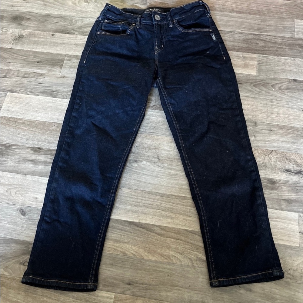 Silver Jean co Avery Capri jeans size W26/L22.5